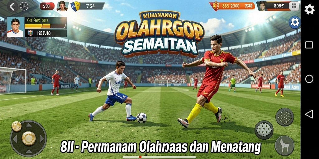 Gameplay menantang dalam 8II dengan berbagai jenis olahraga.