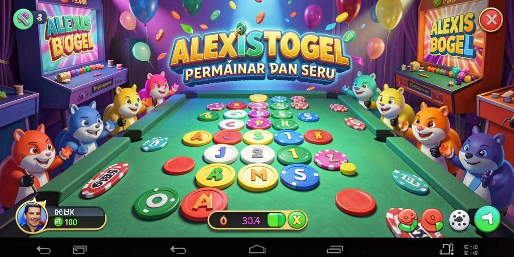 Screenshot ALEXISTOGEL menampilkan gameplay seru permainan Bingo.