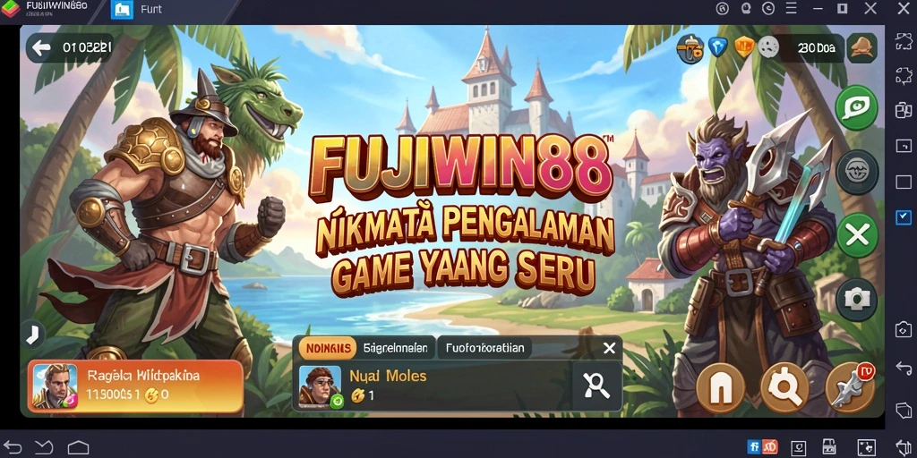Tampilan utama <strong>FUJIWIN88</strong> menampilkan gameplay yang memikat dan menantang.