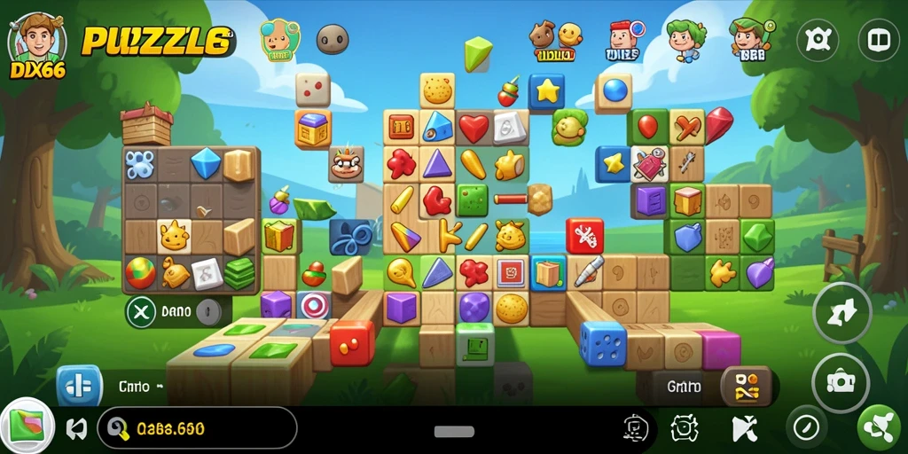 Tampilan gameplay menantang dan seru di IDX66.