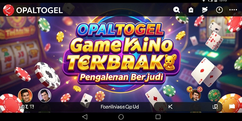Screenshot OPALTOGEL menampilkan gameplay Kasino yang menarik dan mendebarkan.