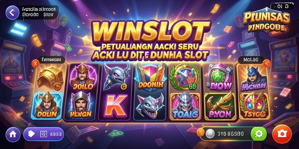 Tampilan gameplay menegangkan dari WINSLOT dengan aksi seru.